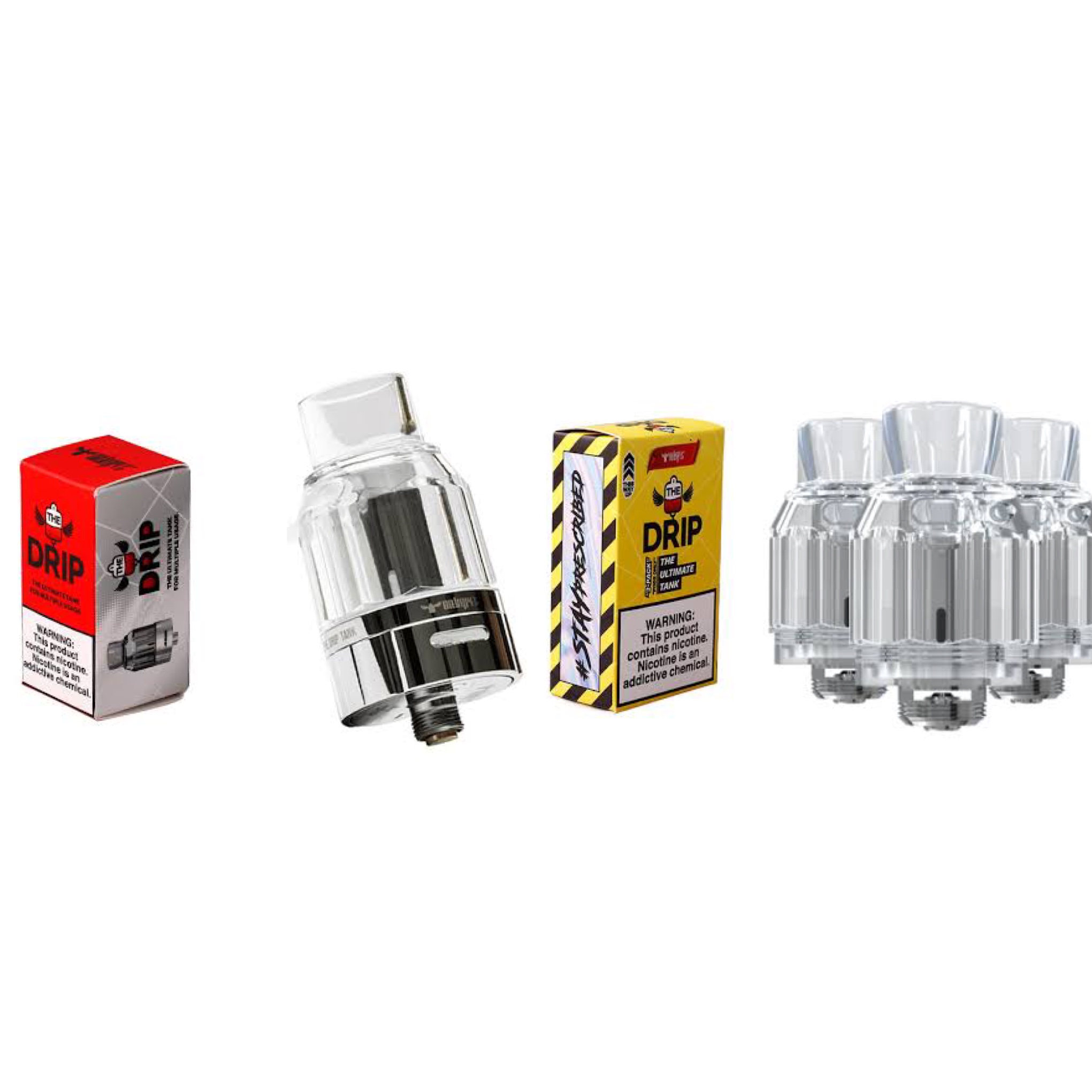 DR. VAPES (THE DRIP TANK + 3 REPLACEMENT TANK PODS) The Drip Tank