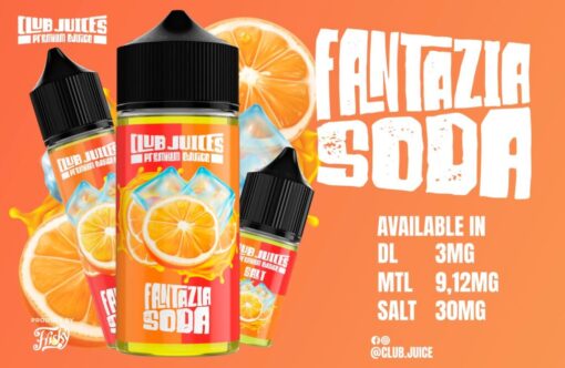 CLUB JUICE FANTAZIA SODA E-LIQUID