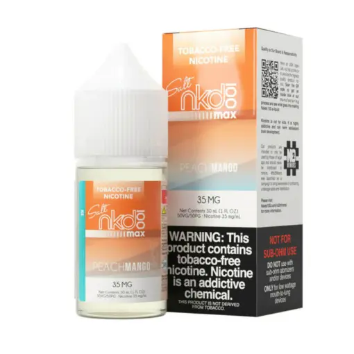 Naked MAX ICE Peach Mango eLiquid 30ml