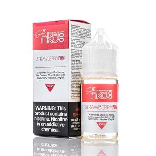 Strawberry Pom eLiquid by Naked 100 Salt 30ml