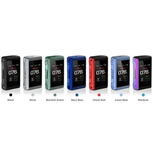 GEEK VAPE T200 AEGIS TOUCH BOX MOD COLORS