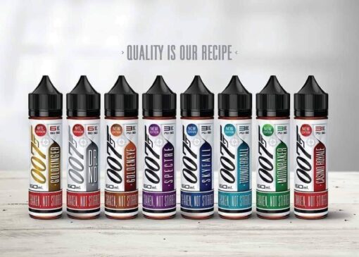 007 E-LIQUID DL 3 BOTTLES BUNDLE OFFER | عرض 007 ليكويد دى ال
