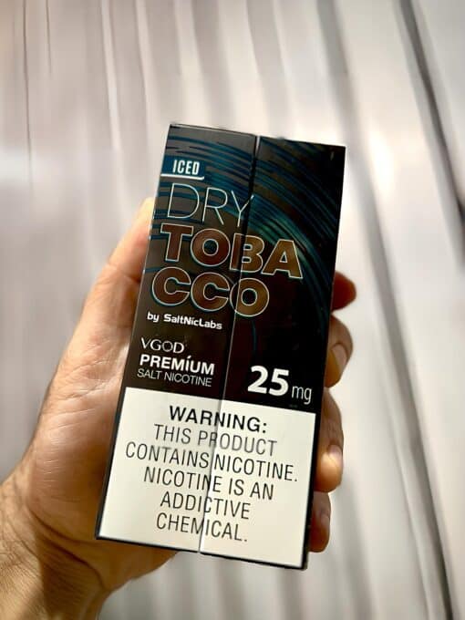 ڤي جود | فى جود ايس دراى توباكو VGOD SaltNic Iced Dry Tobacco eLiquid