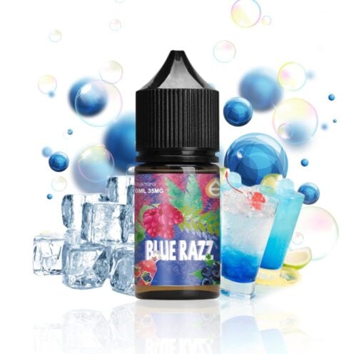 ESSENTIAL BLUE RAZZ SALT NIC. E-LIQUID BY ASMODUS | اسنشيال ليكويد