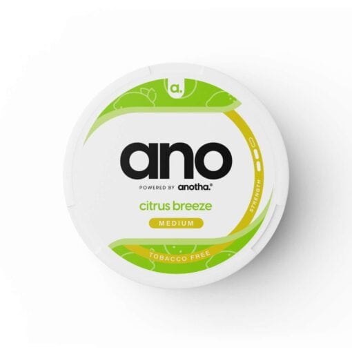 ANO NICOTINE POUCHES CITRUS BREEZE BY ANOTHA | آنو نيكوتين بوتش من آنوتا