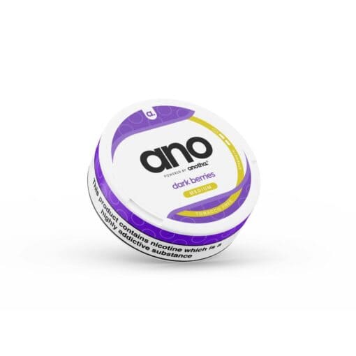 ANO NICOTINE POUCHES DARK BERRIES BY ANOTHA | آنو نيكوتين بوتش من آنوتا
