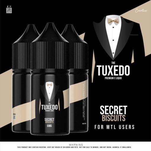 The Tuxedo SECRET BISCUITS MTL | تكوسيدو ليكويد