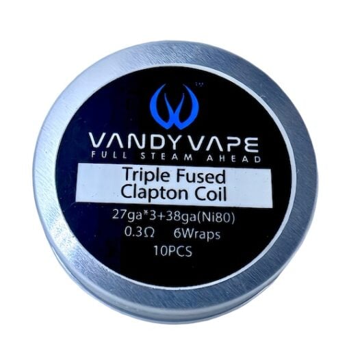 VANDY VAPE PREBUILT-TRIPLE-FUSED-CLAPTON