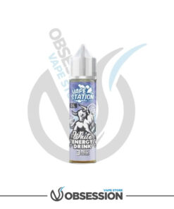 WHITE ENERGY DRINK VAPE STATION SUPER ICE DL E LIQUID | ڤيب ستيشن