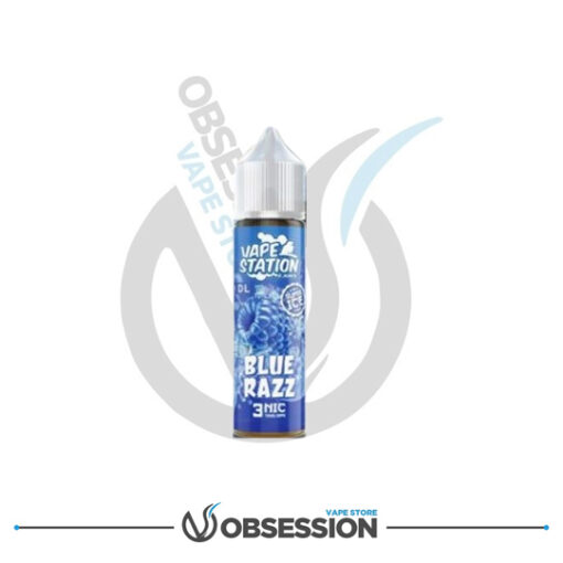 BLUE RAZZ VAPE STATION SUPER ICE DL E LIQUID | ڤيب ستيشن