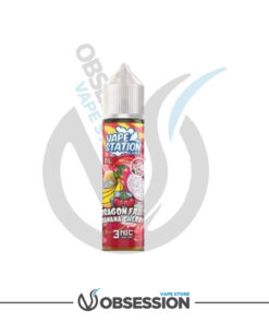 DRAGON FRUIT BANANA CHERRY VAPE STATION SUPER ICE DL E LIQUID | ڤيب ستيشن
