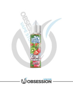 KIWI STRAWBERRY VAPE STATION SUPER ICE DL E LIQUID | ڤيب ستيشن