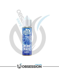 BLUE RAZZ VAPE STATION HIGH ICE MTL 60ML | ڤيب ستيشن
