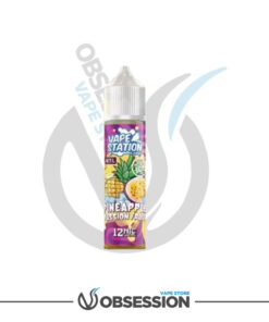 PINEAPPLE PASSIONFRUIT VAPE STATION HIGH ICE MTL 60ML | ڤيب ستيشن
